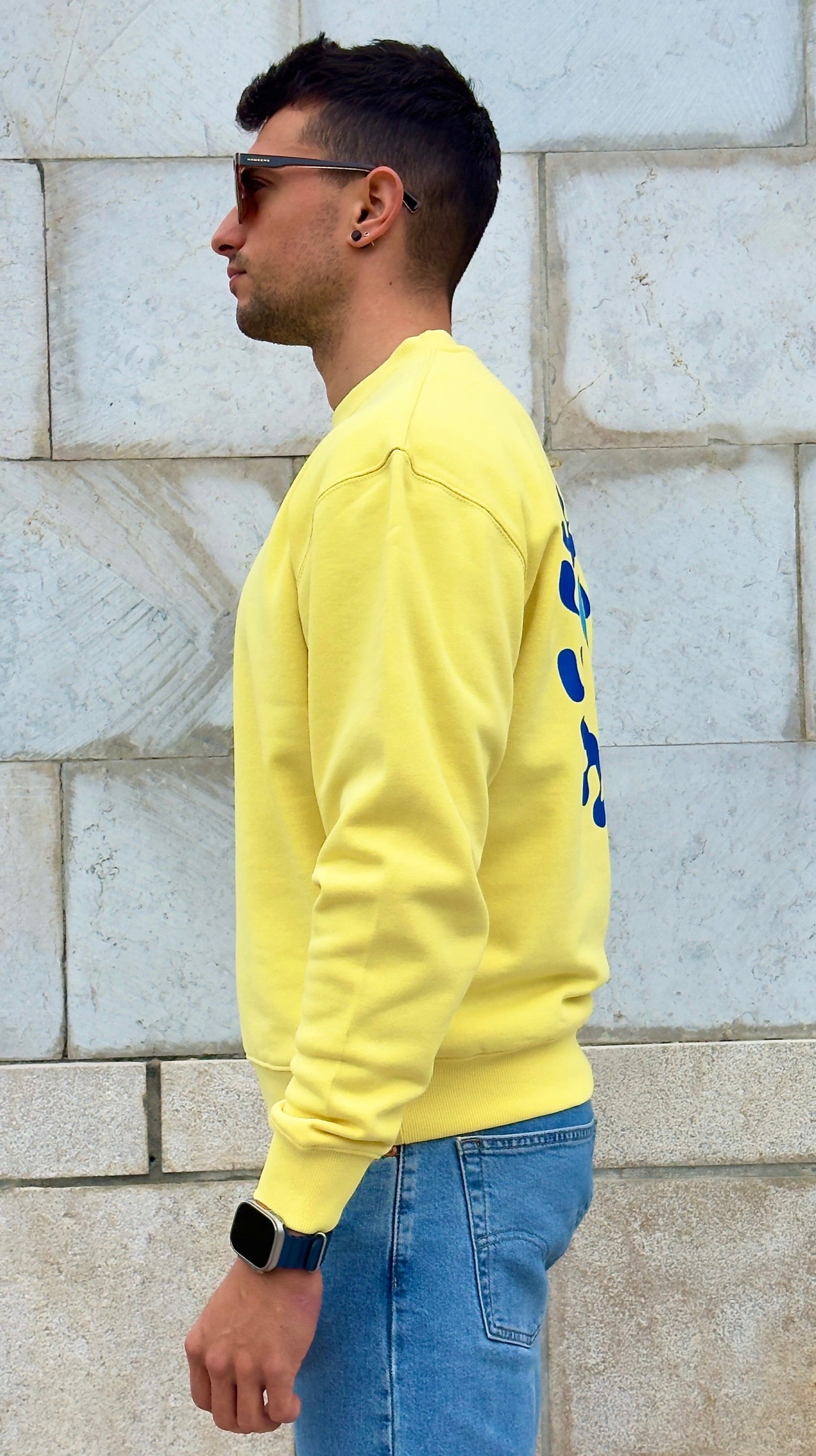 SUDADERA CD YELLOW