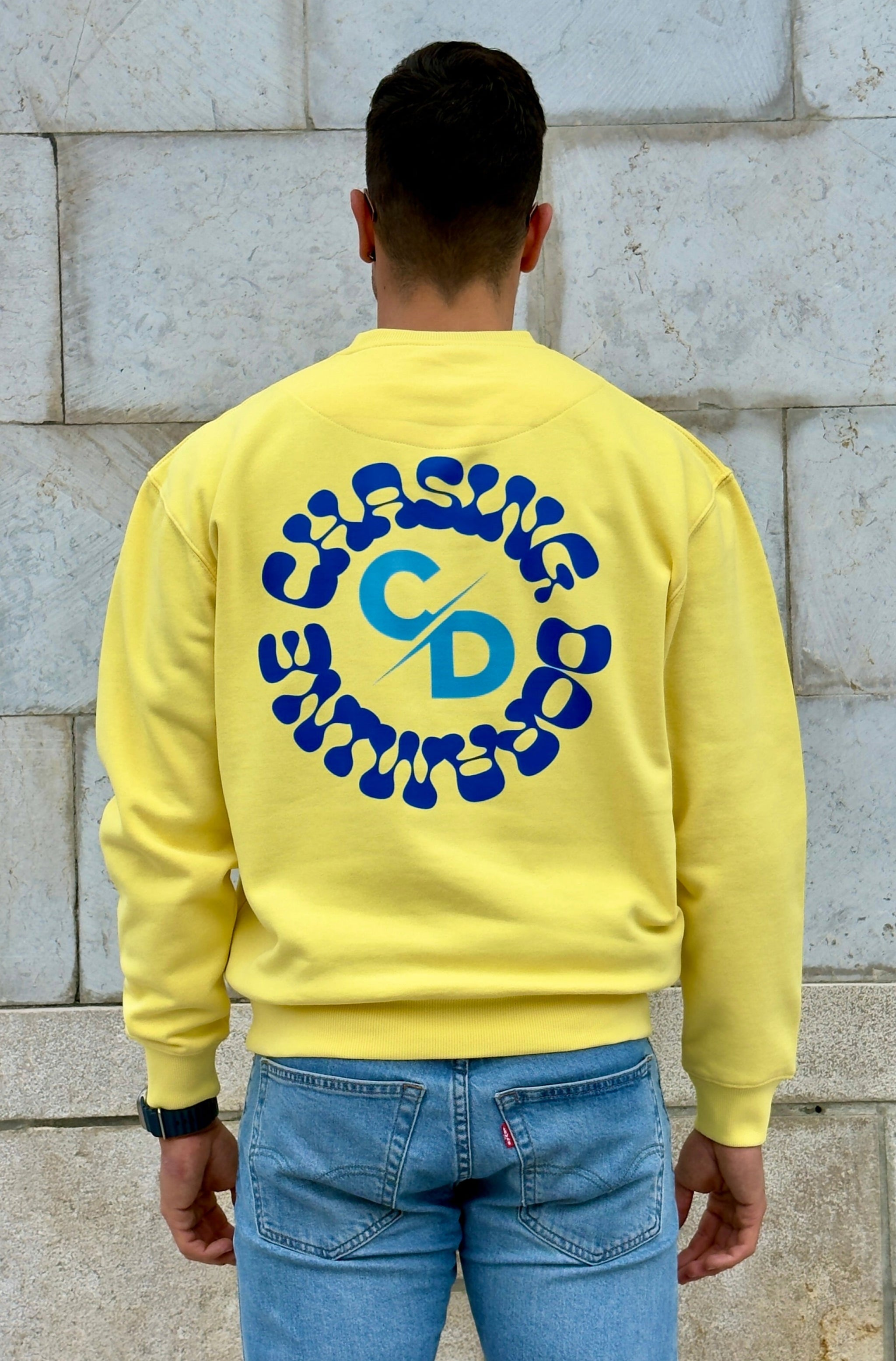 SUDADERA CD YELLOW