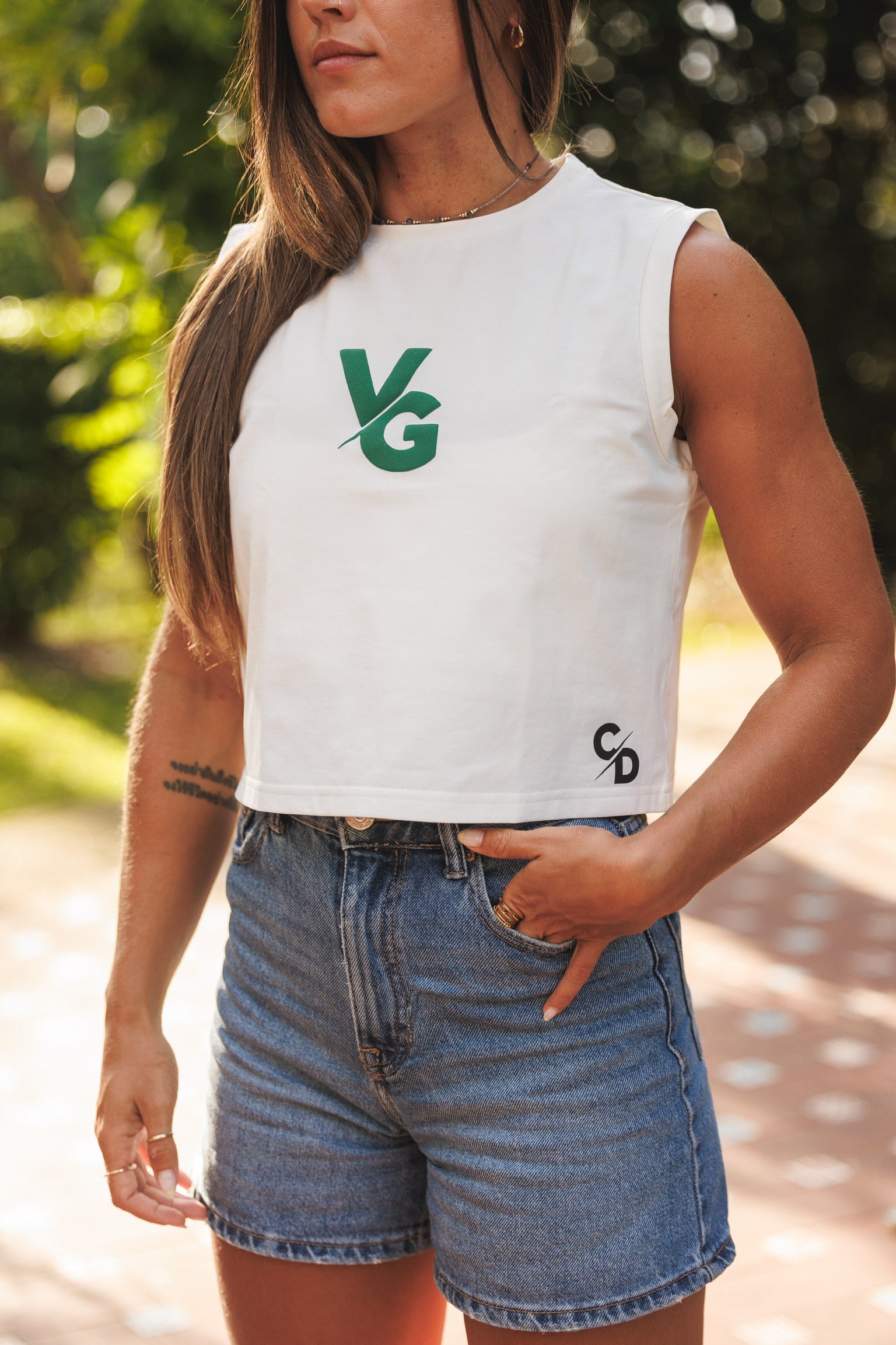 CROP TOP CD VANS GARAJE