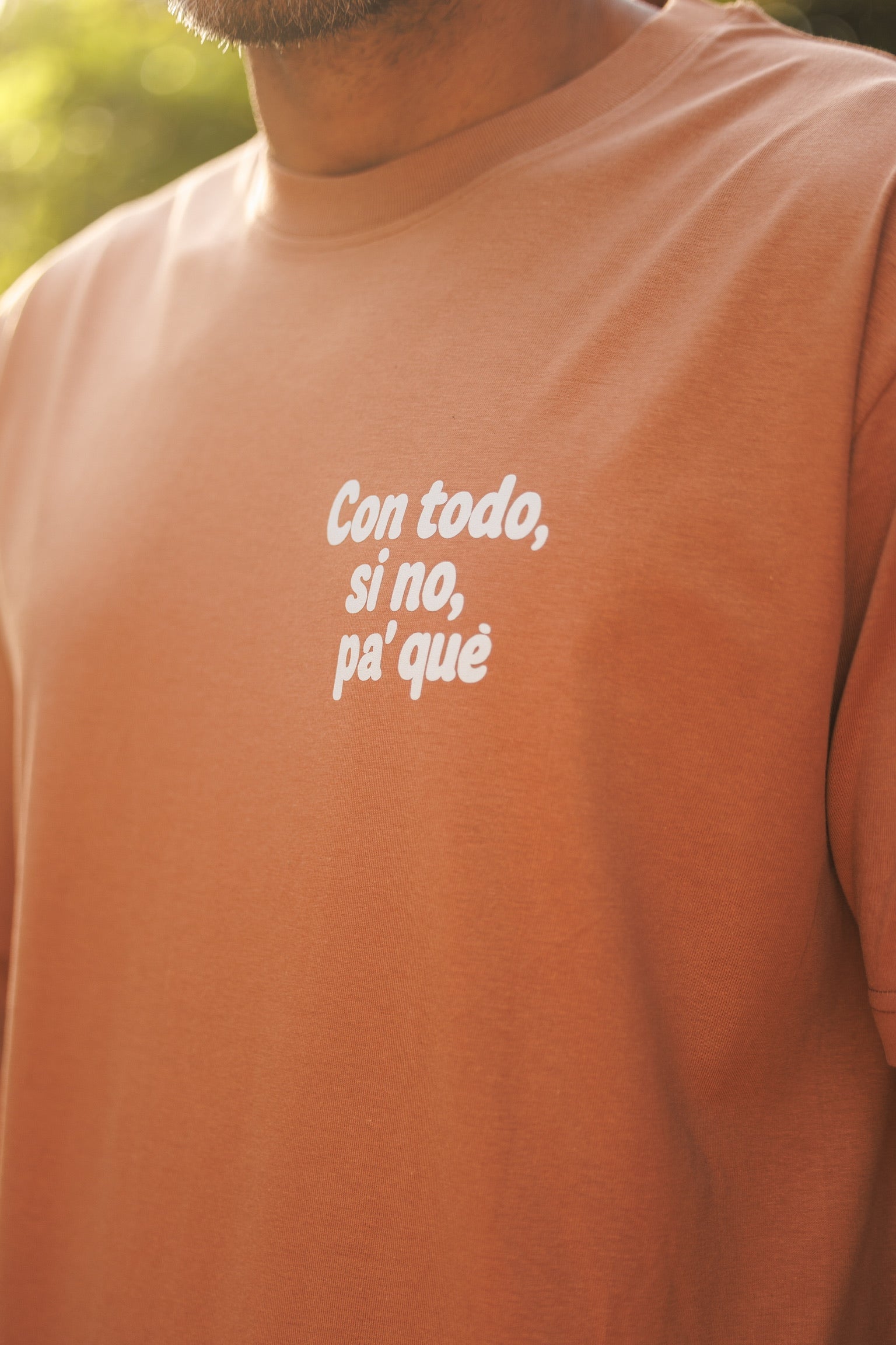 CAMISETA ´CON TODO SI NO PA QUE´