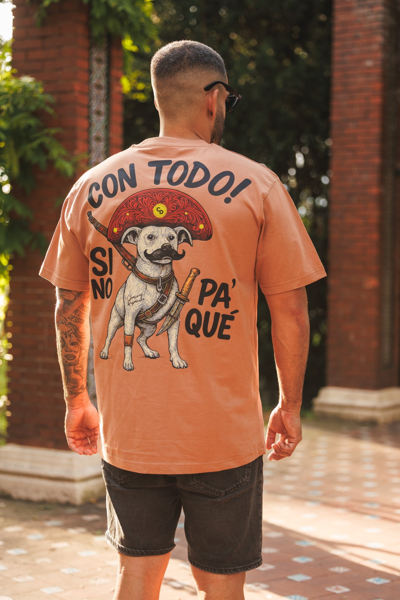 CAMISETA ´CON TODO SI NO PA QUE´