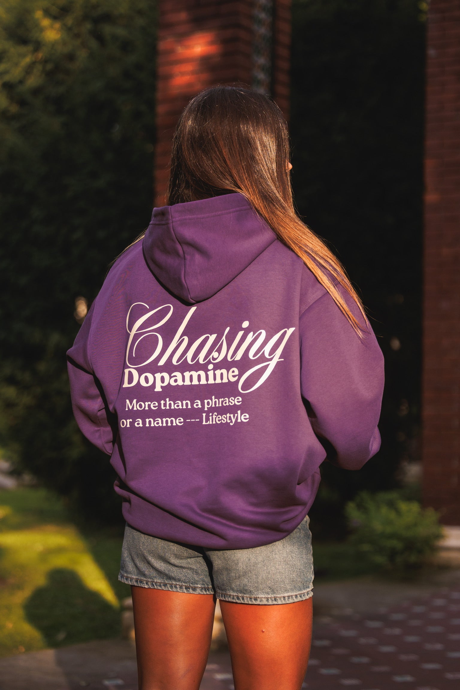 SUDADERA CD MORADA M