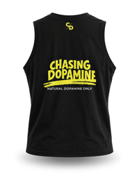 camiseta sin mangas black and yellow
