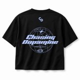 CAMISETA BLACK OVER BLUE