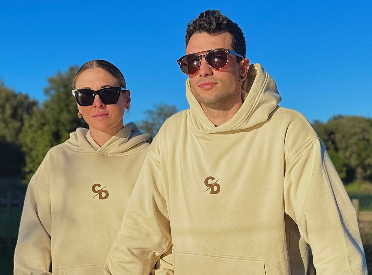 SUDADERA BEIGE CD