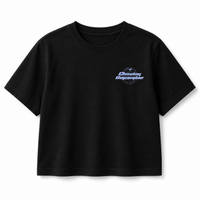 CAMISETA BLACK OVER BLUE