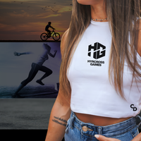 CROP TOP TIRANTES HYRCROSS BLANCO