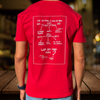 CAMISETA " WHY GIGI" ROJO