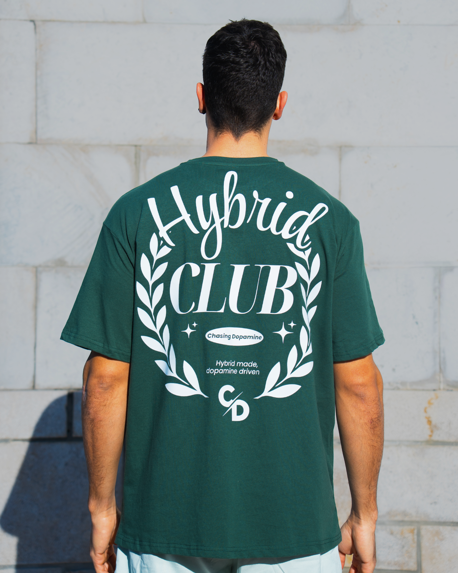 CAMISETA HYBRID CLUB VERDE