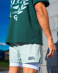 HOMBRE- PANTALÓN VERDE CON MALLA