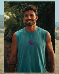 camiseta sin mangas BLUE