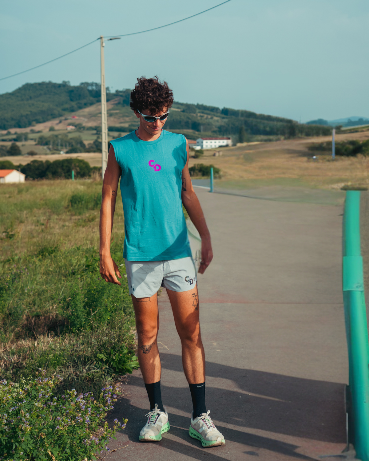 camiseta sin mangas BLUE