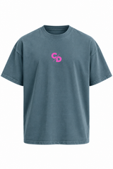 CAMISETA BASICA OVERSIZE CD MORADO