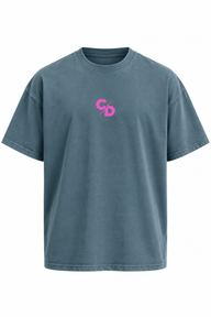 CAMISETA BASICA OVERSIZE CD MORADO