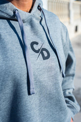 SUDADERA CROPTOP CD GRIS