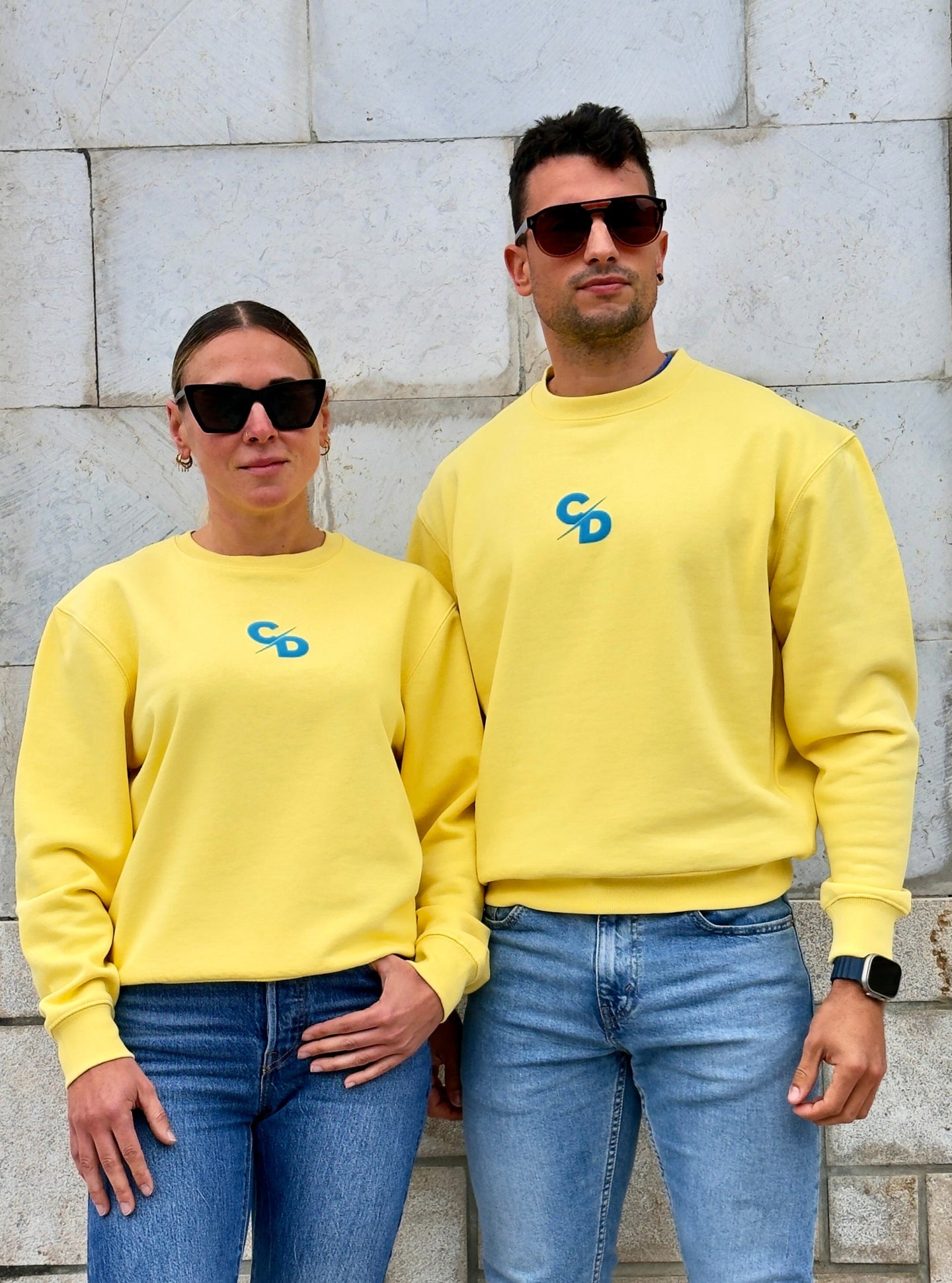 SUDADERA CD YELLOW