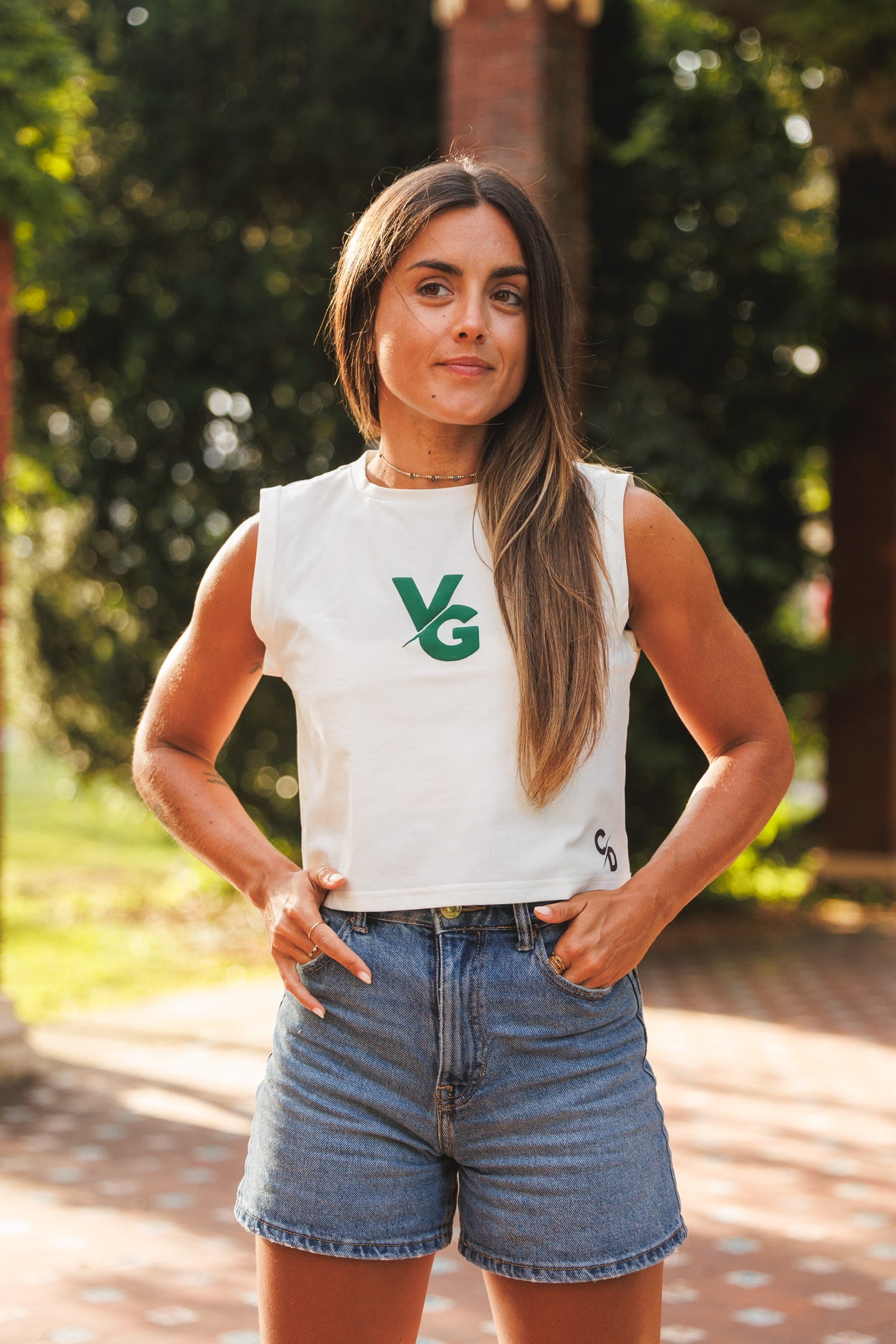 CROP TOP CD VANS GARAJE