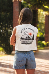 CROP TOP CD VANS GARAJE