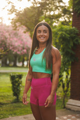 TOP DEPORTIVO CD VERDE TURQUESA