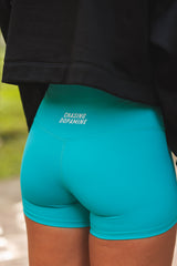 PANTALON CORTO 8cm TURQUESA