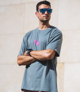 CAMISETA BASICA  OVER CD MORADO