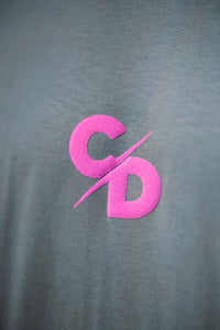 CAMISETA BASICA  OVER CD MORADO